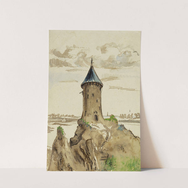 Reconstitution possible du château de Chêne Vert sur la Rance, entre Dinan et Dinard (1915-1945) by Arthur-Joseph Gueniot