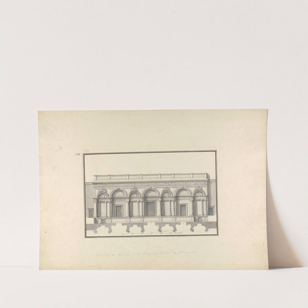 Reconstruction of the Proscenium of the Theater at Hierapolis by Giovanni Battista Borra