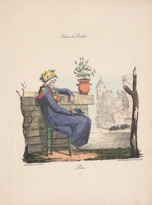 Recueil des scènes familières, et de société de Paris Pl.06