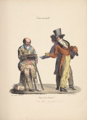 Recueil des scènes familières, et de société de Paris Pl.10