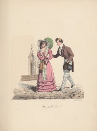 Recueil des scènes familières, et de société de Paris Pl.18