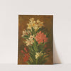 Red and white flowering oleander by Pierre Adrien Chabal-Dussurgey