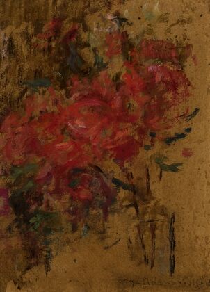 Red flowers (1925 - 1930)