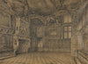 Red Hall at the Town Hall in Gdansk (1878)
