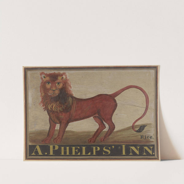 Red Lion Inn Sign by Martin Partyka