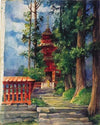 Red Pagoda, Nikko 