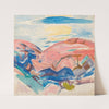 Red Rocks (1915) by Edvard Munch