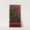 Red Rose and Heliotrope in a Vase (Requited and Unrequited Love) (circa 1871-1880) by Martin Johnson Heade