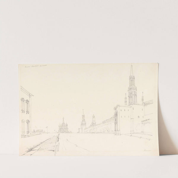 Red Square, Moscow by Alfred Gomersal Vickers