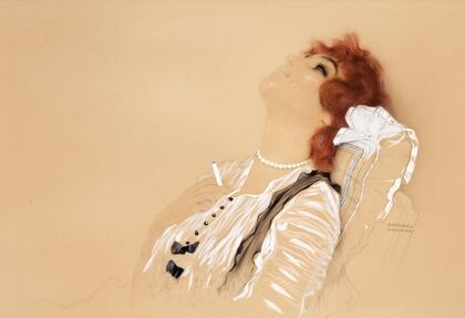 Redhead with a Cigarette