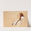 Redhead with a Cigarette by Raphael Kirchner