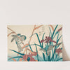 Reed Warbler with Reeds and Iris by Kitao Shigemasa