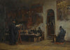 Refectory In A Greek Monastery (Mount Athos)