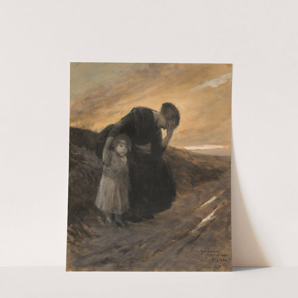 Refugees by Georges Antoine Rochegrosse