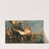 Regatta in Venedig (1876) by Gustav Schönleber