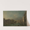 Regatta on the Grand Canal, near the Rialto Bridge, Venice (1780 - 1793) by Francesco Guardi