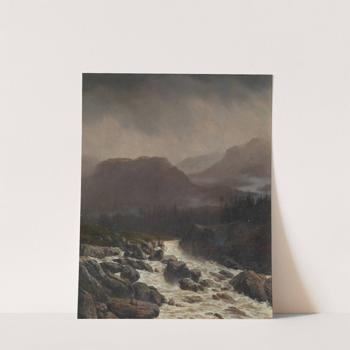 Regenlandschaft by Carl Höflmayr