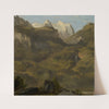 Reichenbach Falls and the Wetterhorn by Jakob Christoph Miville
