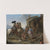 Reisende halten vor einer Osteria (1662) by Johannes Lingelbach