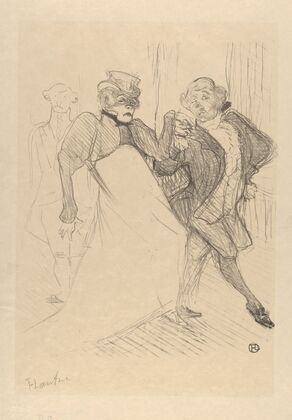 Réjane and Galipaux, in Madame Sans-Géne (1893)
