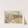 Releasing the dogs for hunting (1817-1818) by Henry Thomas Alken