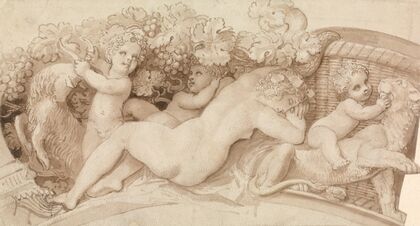 Relief Design for a Silver Salt Cellar