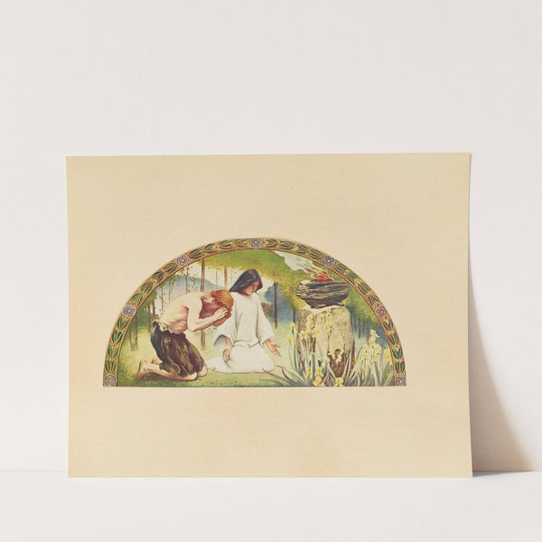 Religion (After Charles Sprague Pearce) (1902) by A.V. Nye