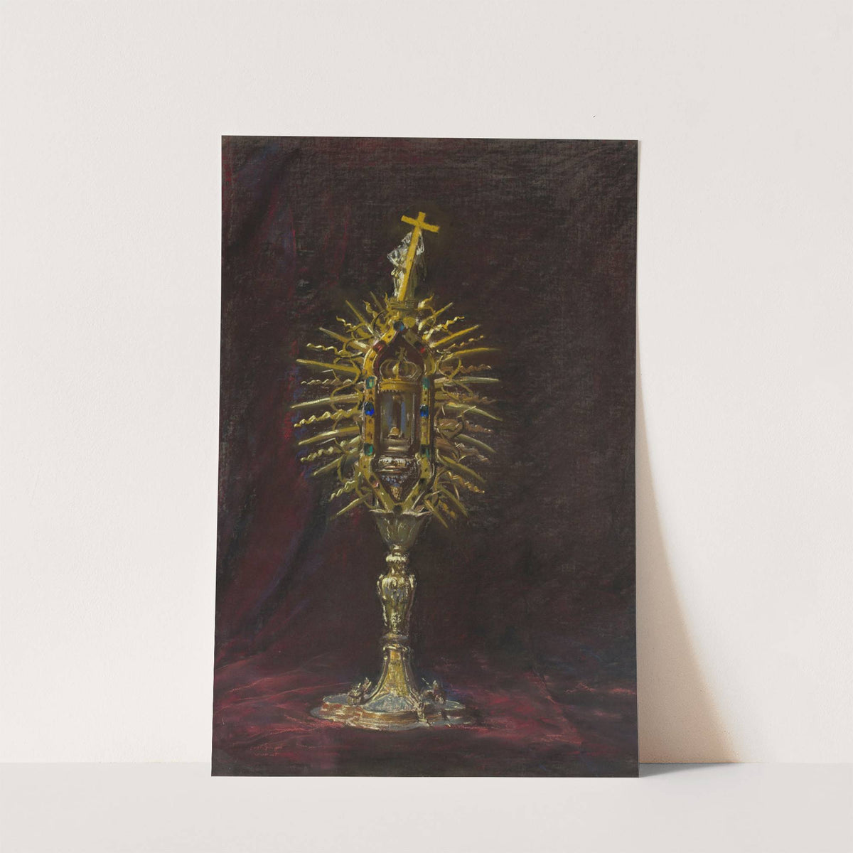 Reliquary with a nail from the Holy Cross (1907) by Leon Wyczółkowski