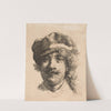 Rembrandt wearing a soft cap by Rembrandt van Rijn