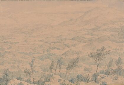 Reminiscence of Mountain Scenery in Caria, near Mylasa, Asia Minor