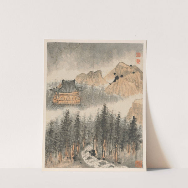 Reminiscences of Qinhuai River pl7 by Shitao