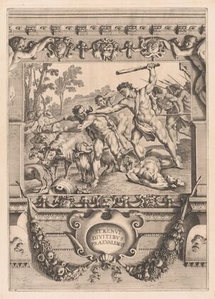 Remus fights the thieves who steal his flock (1659)
