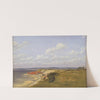 Renbjærg Tileworks by Flensburg Fiord (1830) by Christoffer Wilhelm Eckersberg