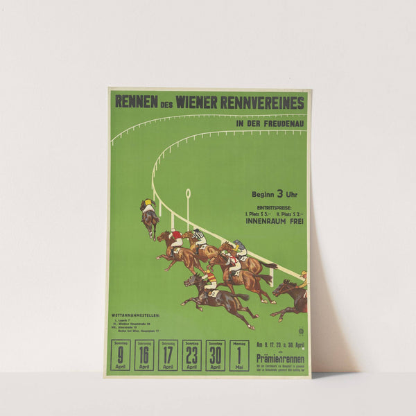 Rennen des Wiener Rennvereines in der Freudenau (1930) by J. Weiner