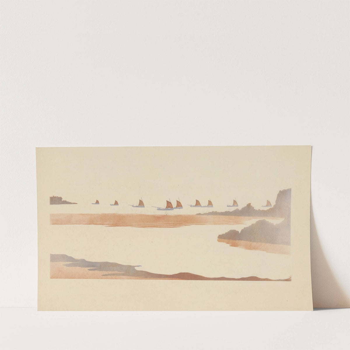 Rentrée des Sardiniers (Douarnenez, Finistère) (1898-1899) by Amédée Joyau