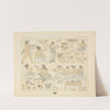 Repas et banquets;mobilier et ustensiles (1876-1888) by Auguste Racinet
