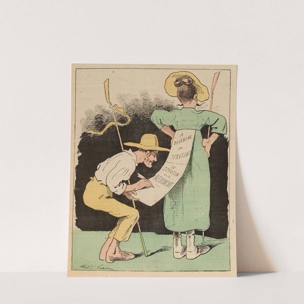 Réponse du berger à la bergère (1875) by André Gill