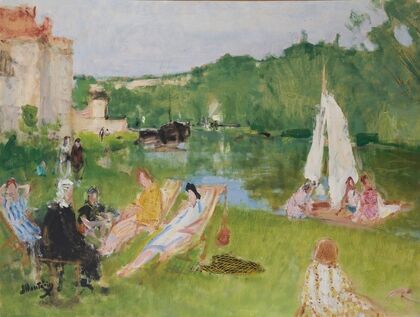 Repos au bord de la Seine