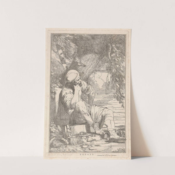 Reposa (1778) by John Hamilton Mortimer