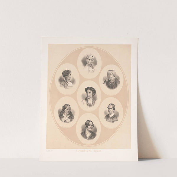 Representative women (1870) by L. Schamer