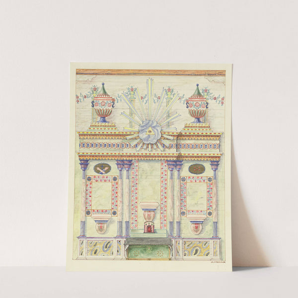 Reredos and Wall Paintings by Randolph F. Miller