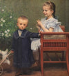 Resi und Hans Matsch, die Kinder des Künstlers