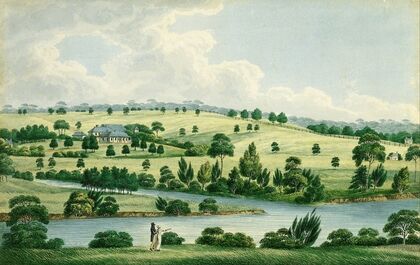 Residence of John Macarthur Esq near Parramatta N.S.W.