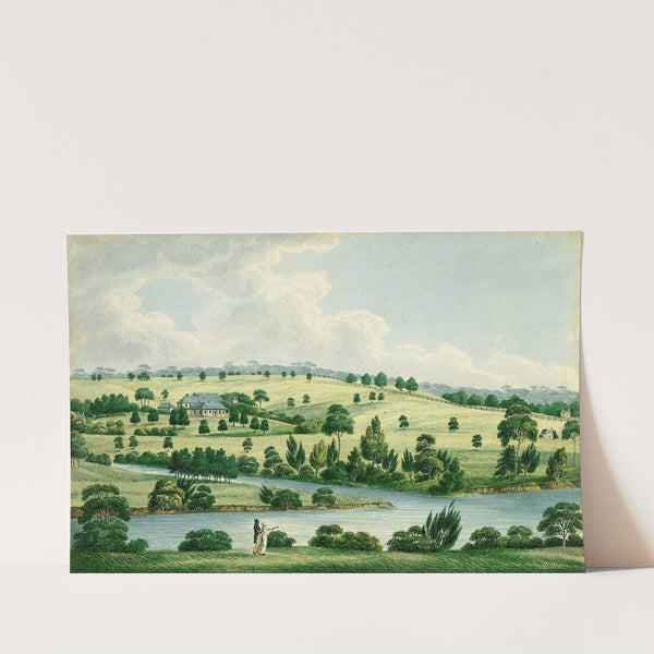 Residence of John Macarthur Esq near Parramatta N.S.W. (circa 1823) by Joseph Lycett