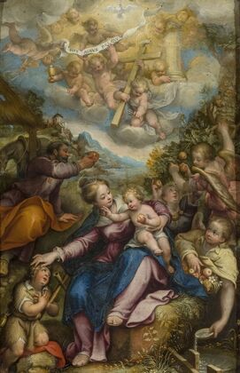Rest during the flight to Egypt