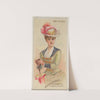 Rest on Arms (1888) by Allen &amp; Ginter