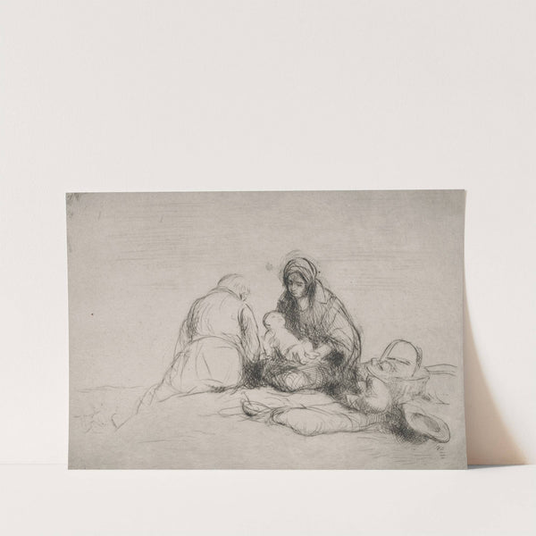 Rest on the Flight into Egypt by Jean-Louis Forain