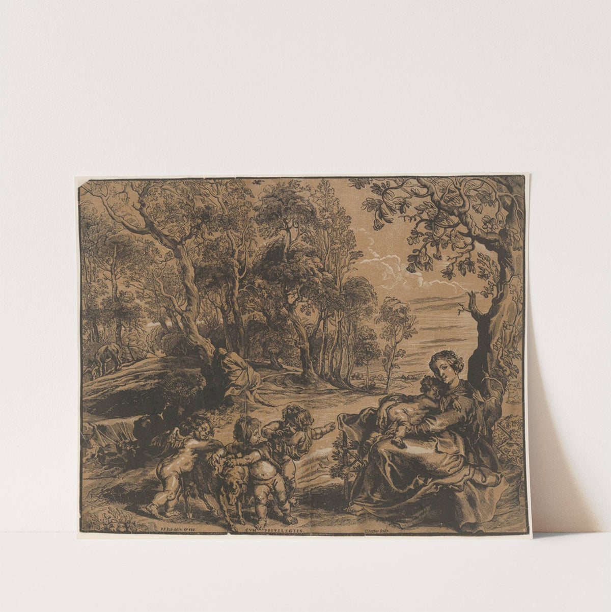 Rest on the flight into Egypt by Peter Paul Rubens