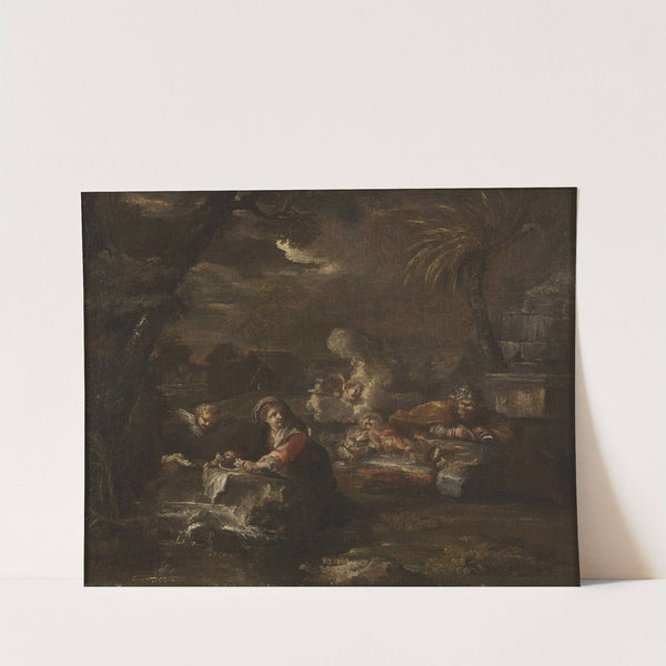 Rest on the Flight into Egypt by Giovanni Battista Pace
