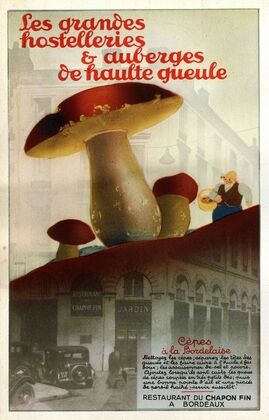 Restaurant du chapon fin à Bordeaux (1910-1950)